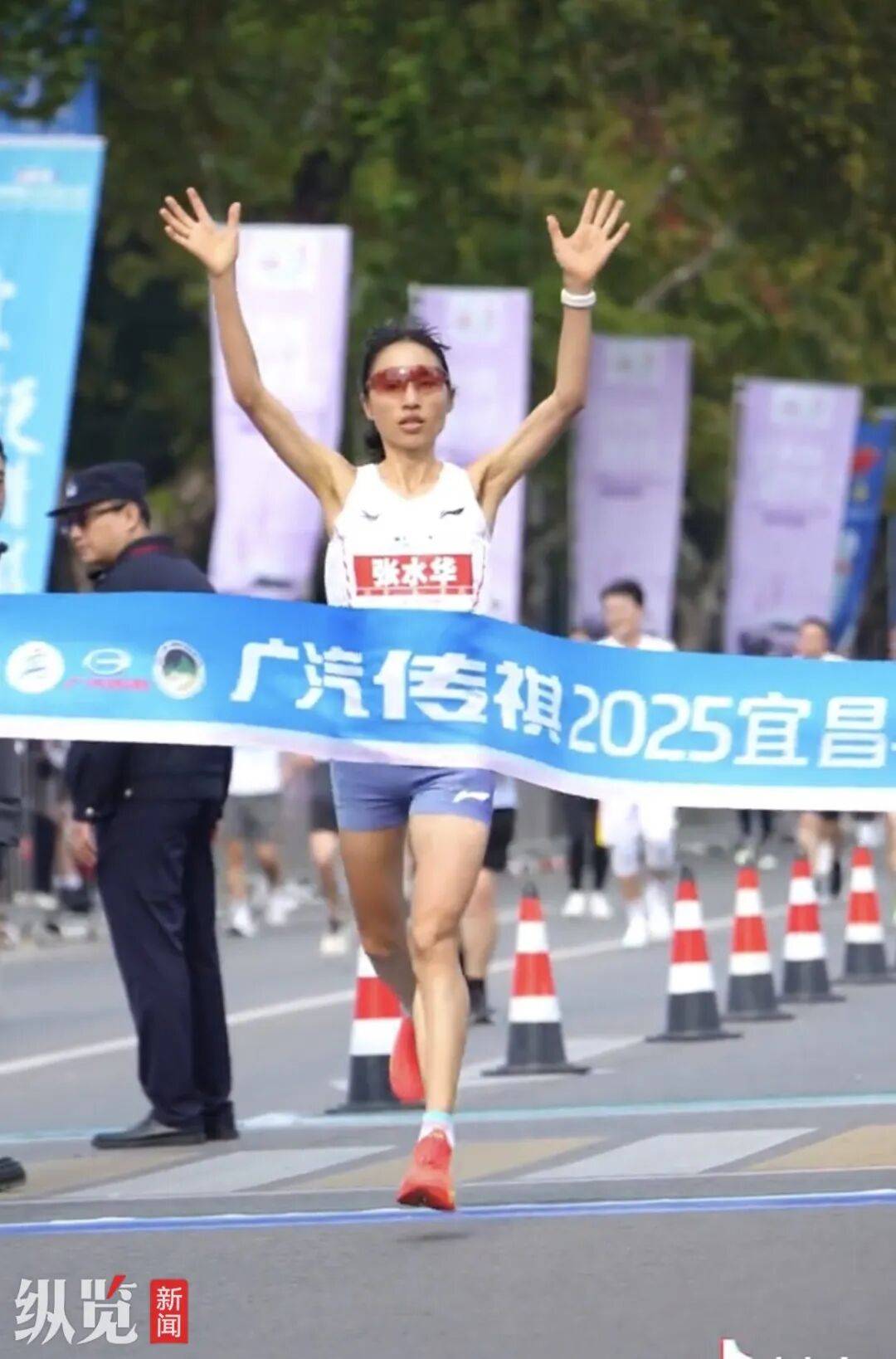 张水华复出后获得首个全马冠军,奖金1.5万美元