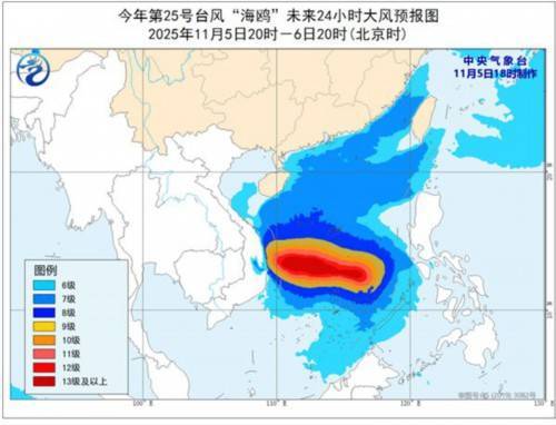 台风一个又一个!“海鸥”带来风雨影响后,“凤凰”也将生成,11月台风怎么还那么活跃?