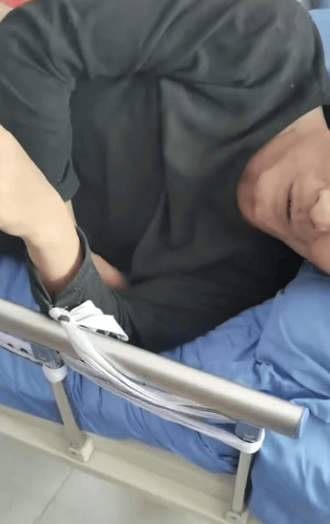 南充益寿养老院请无资质医生治疗、捆绑老人 当