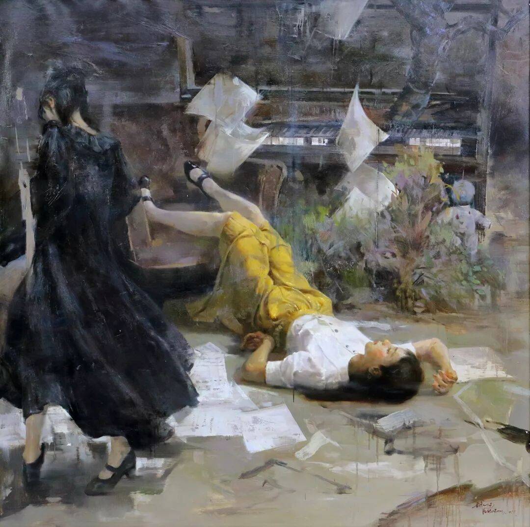 第八届全国(大芬)中青年油画展作品