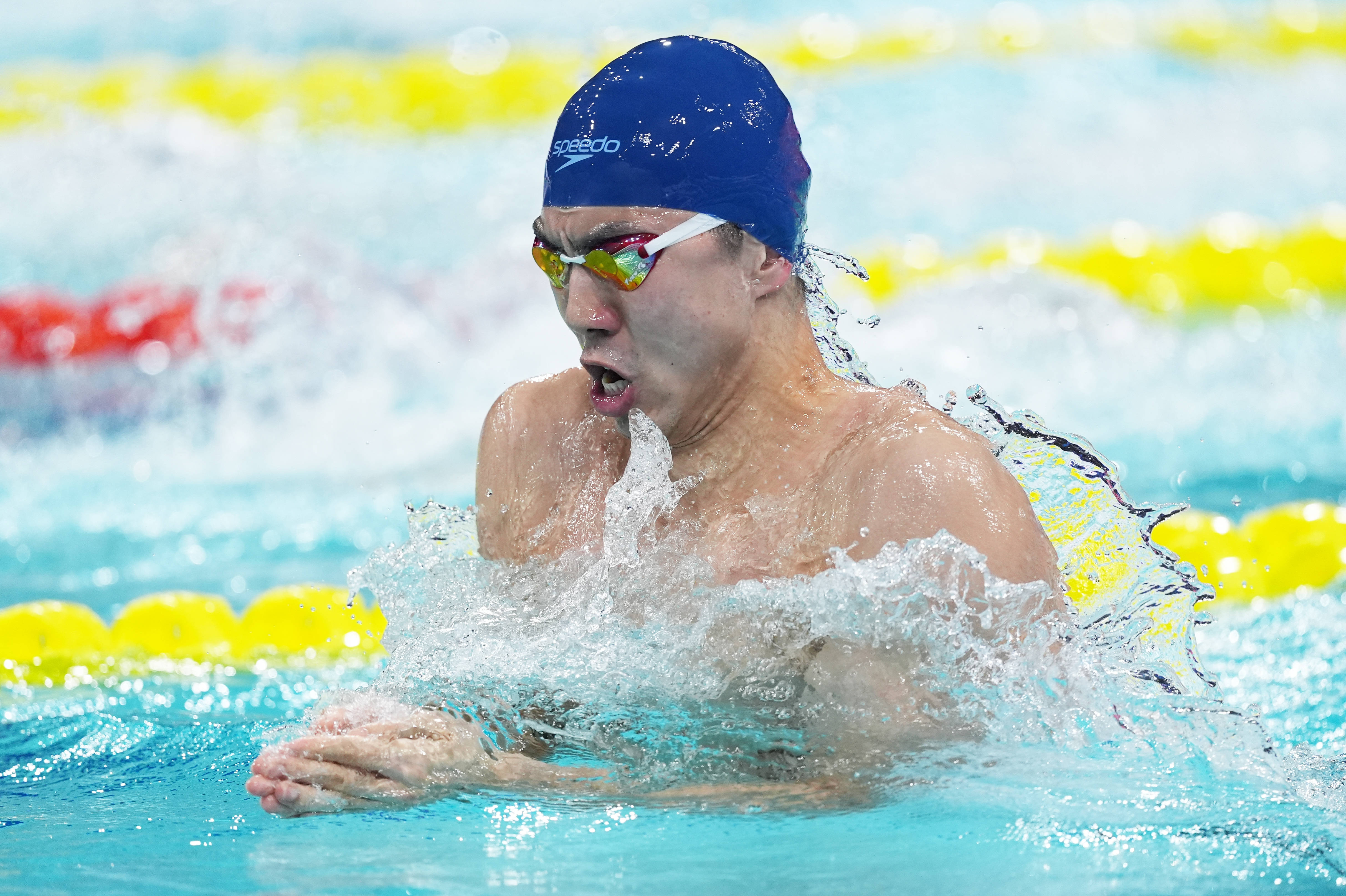 —男子4x100米混合泳接力决赛赛况