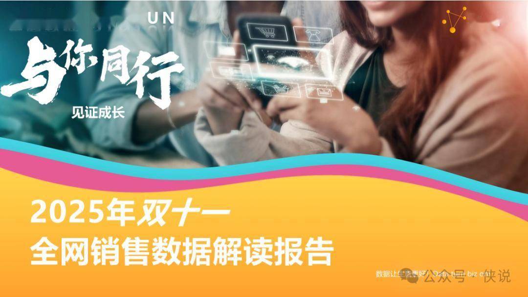 2025年双十一全网销售数据解读报告 