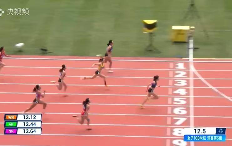 12秒98！吴艳妮亮相全运会，成女子100米栏预赛唯一跑进13秒的选手