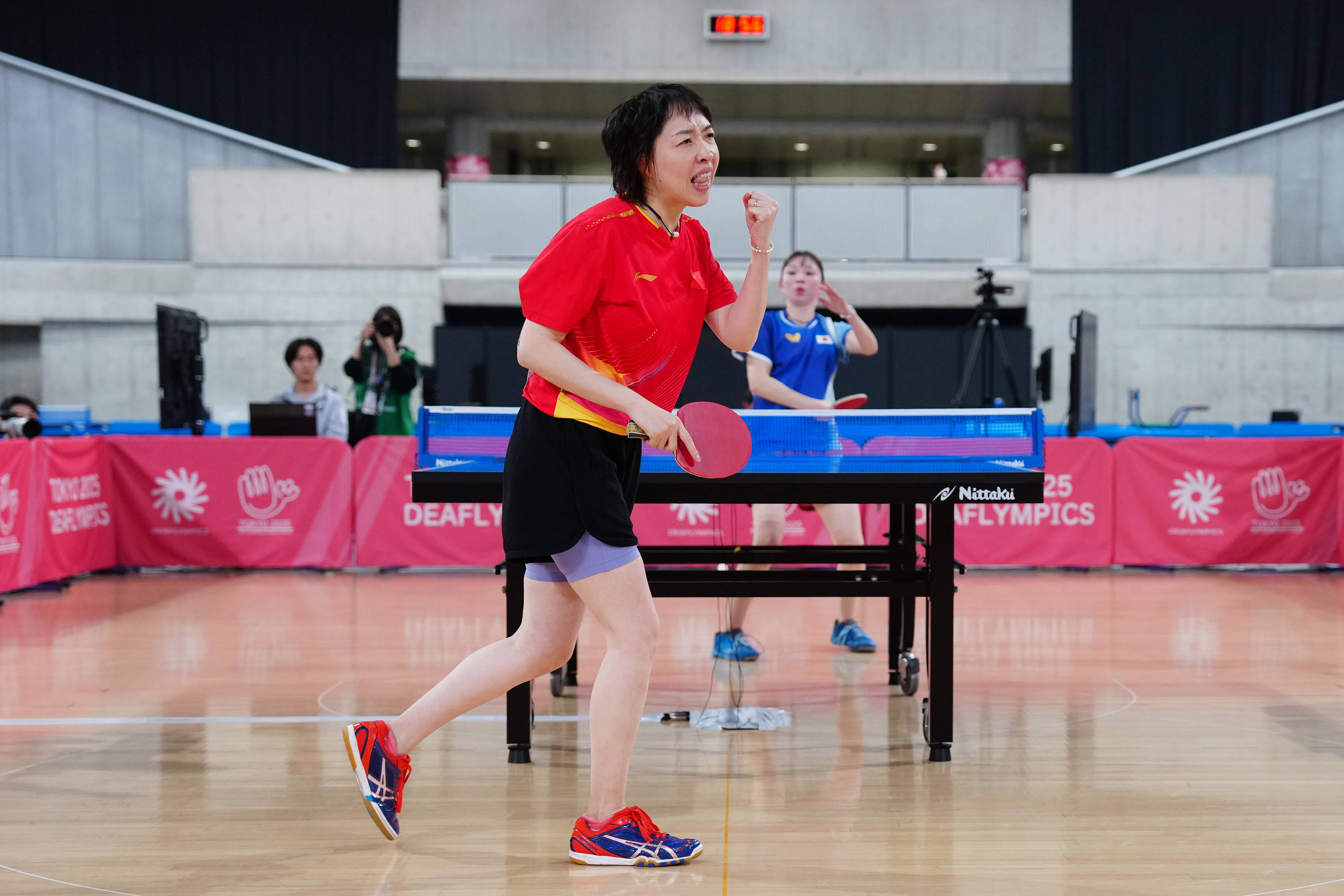 —东京夏季听障奥运会:中国队夺得女团冠军