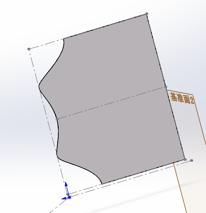 斜切圆管如何用solidworks做展开!