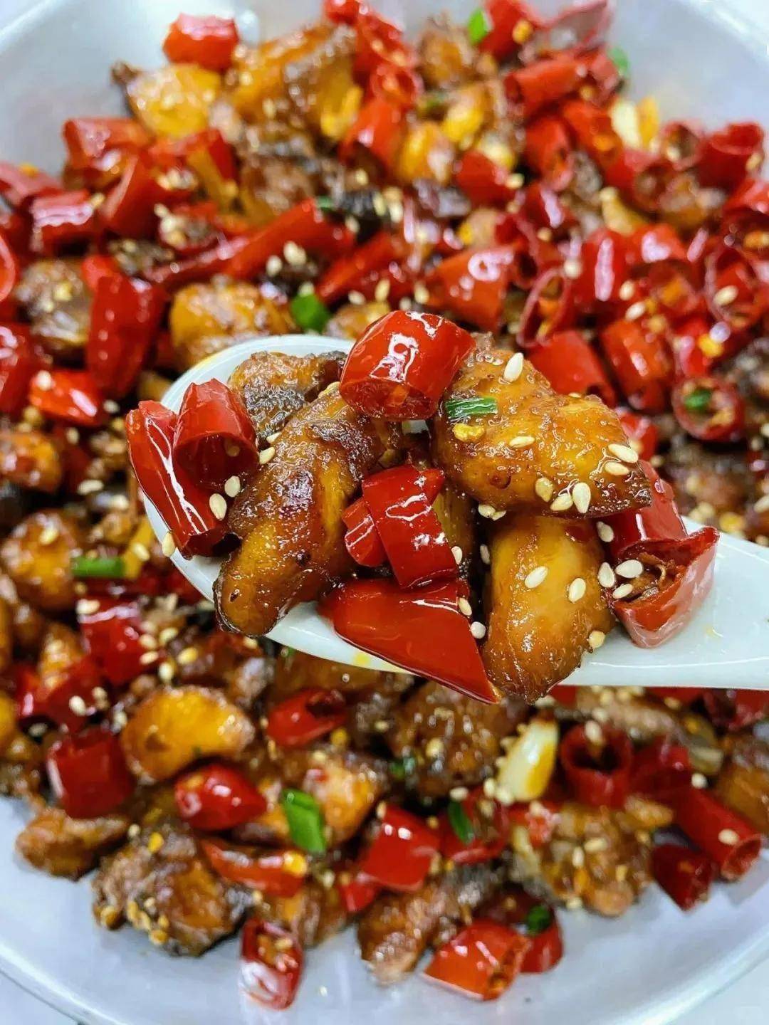 在家做辣子鸡?步骤详解,干香麻辣超解馋