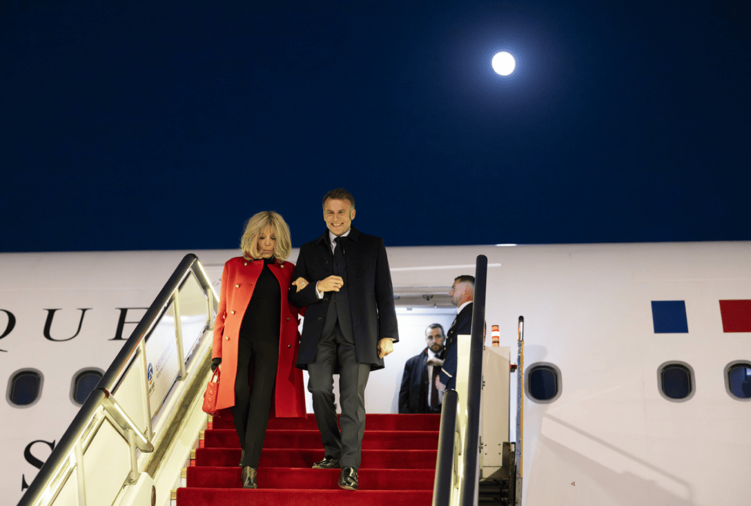 马克龙抵京后发文：很高兴对中国进行第四次国事访问