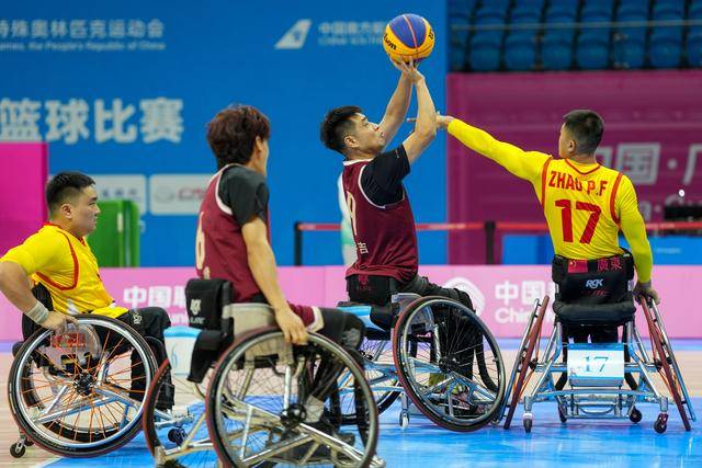全国残特奥会|轮椅篮球男子三人篮球小组赛赛况 全国残特奥会|轮椅篮球男子三人篮球小组赛赛况
