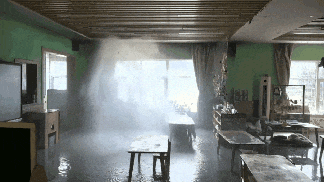 贵阳一幼儿园突发火情 自动喷水灭火系统发挥关键作用 贵阳一幼儿园突发火情 自动喷水灭火系统发挥关键作用