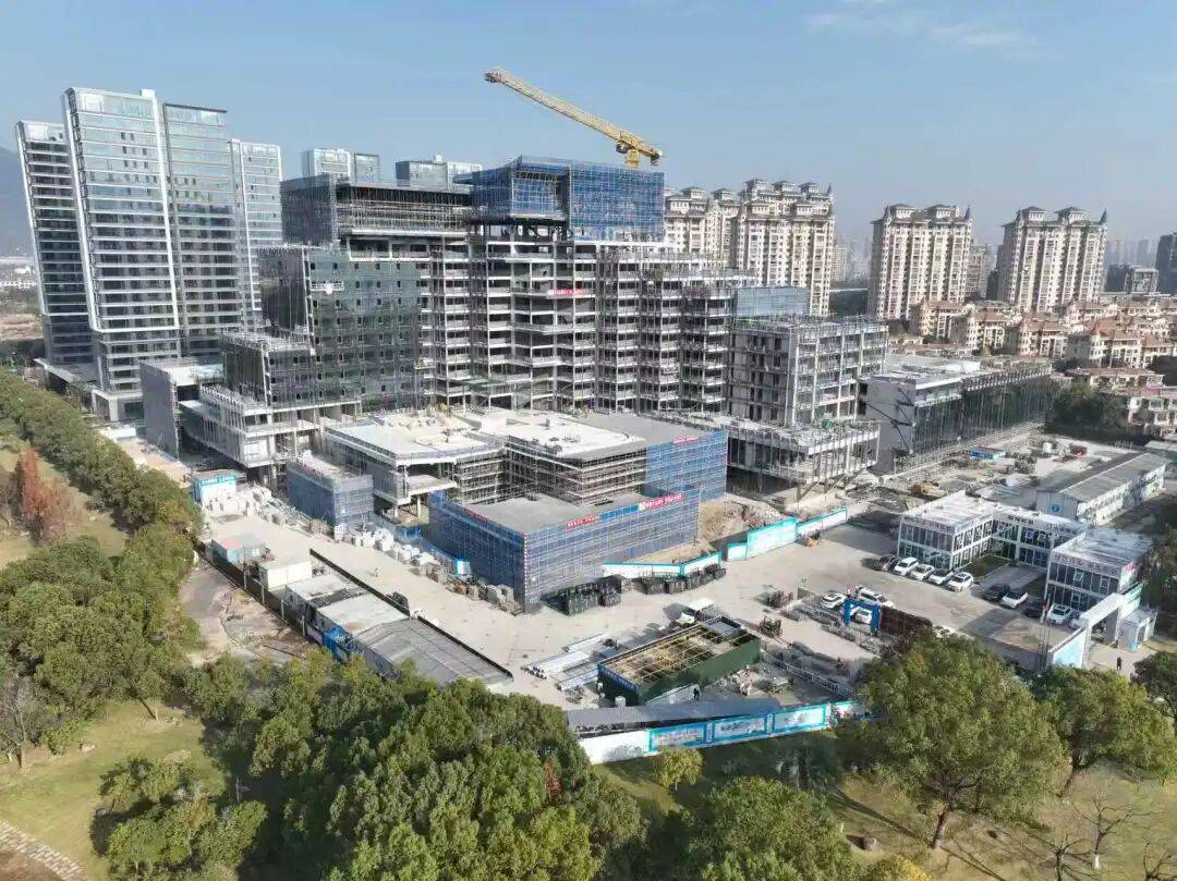 台州这家五星级酒店,主体工程全面完工!_大洋街道_项目_临海