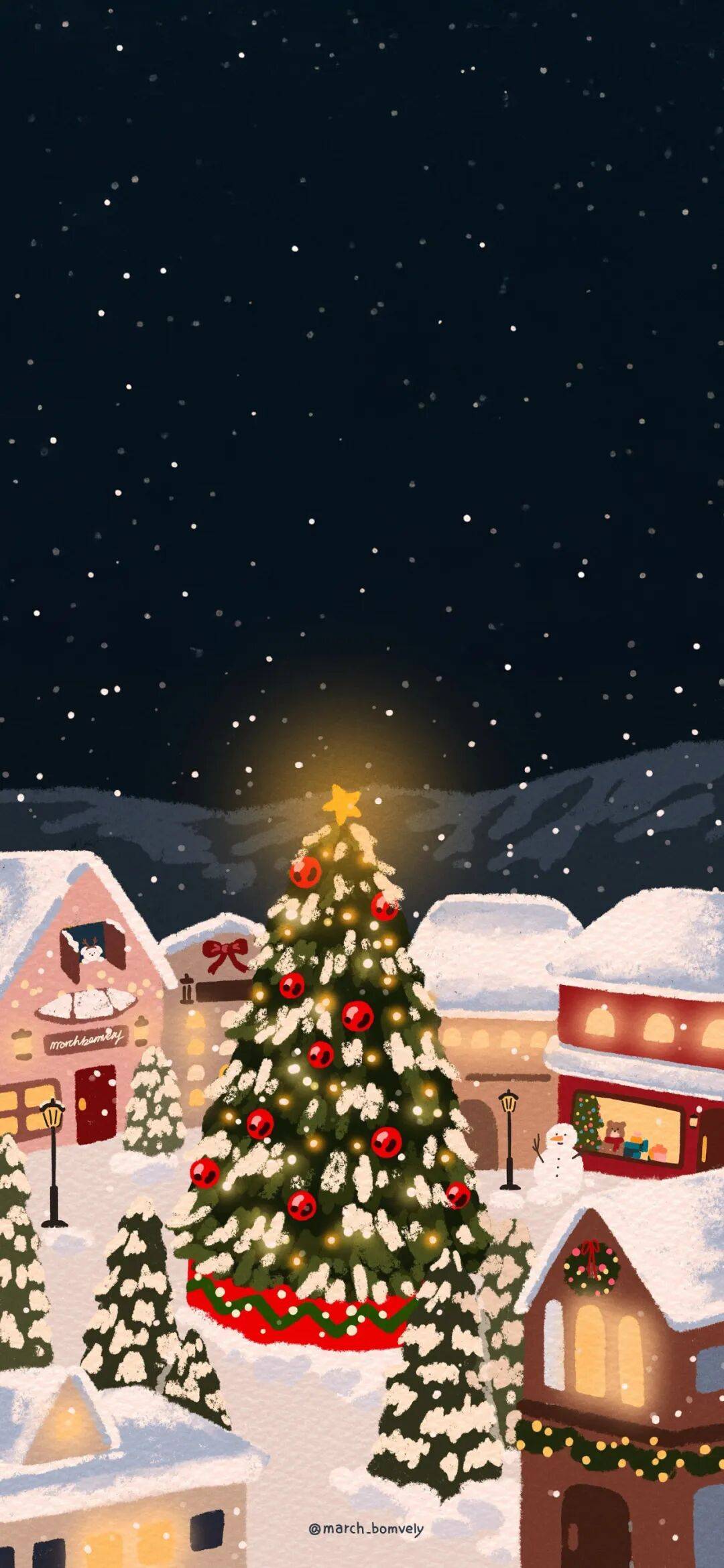 壁纸,圣诞节快乐!