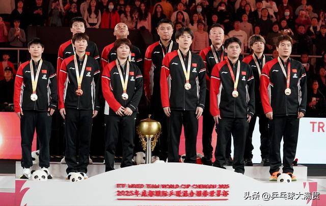 2025年国乒夺得6个世界世界杯直播在线观看——高清足球直播平台推荐冠军。孙颖莎成为大赢家。男队丢2冠
