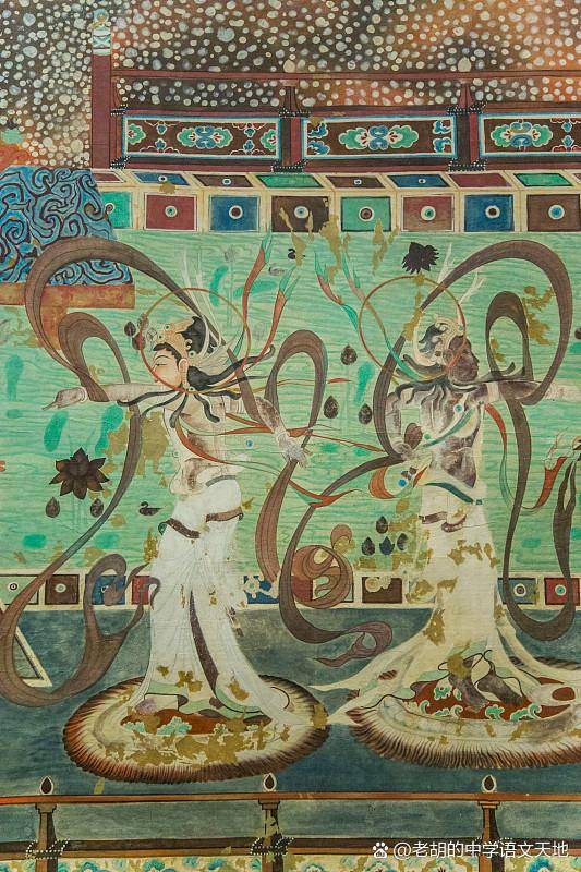 敦煌壁画上的飞天仙女衣袂飘飘,古人用画笔勾勒的太空梦如今正被天宫