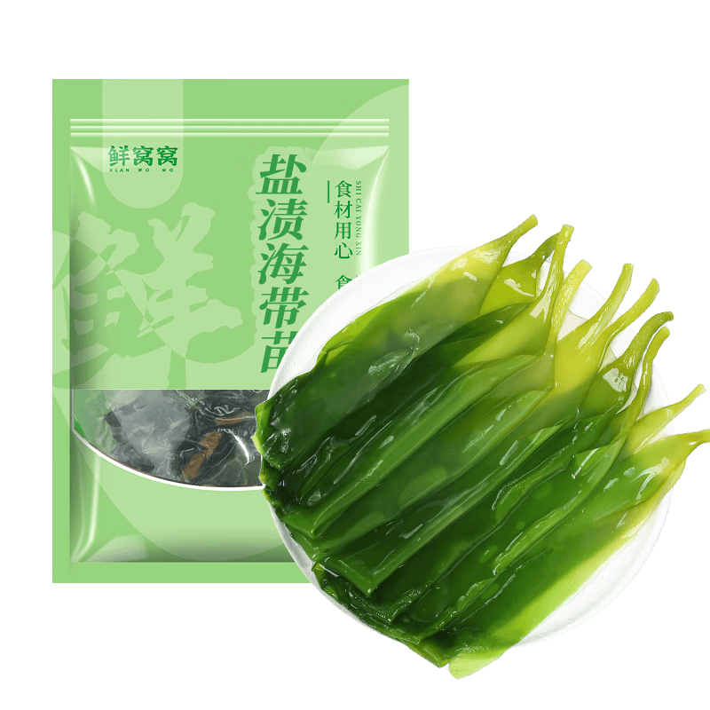 健康美味新选择：鲜窝窝盐渍海带苗带你畅享海洋滋味_营养_风味_食材