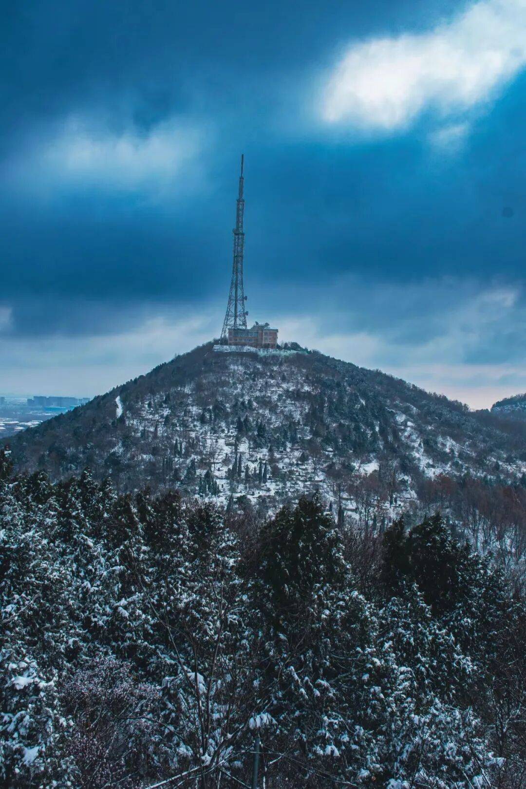 皖美冬日丨雪后的淮南太美了