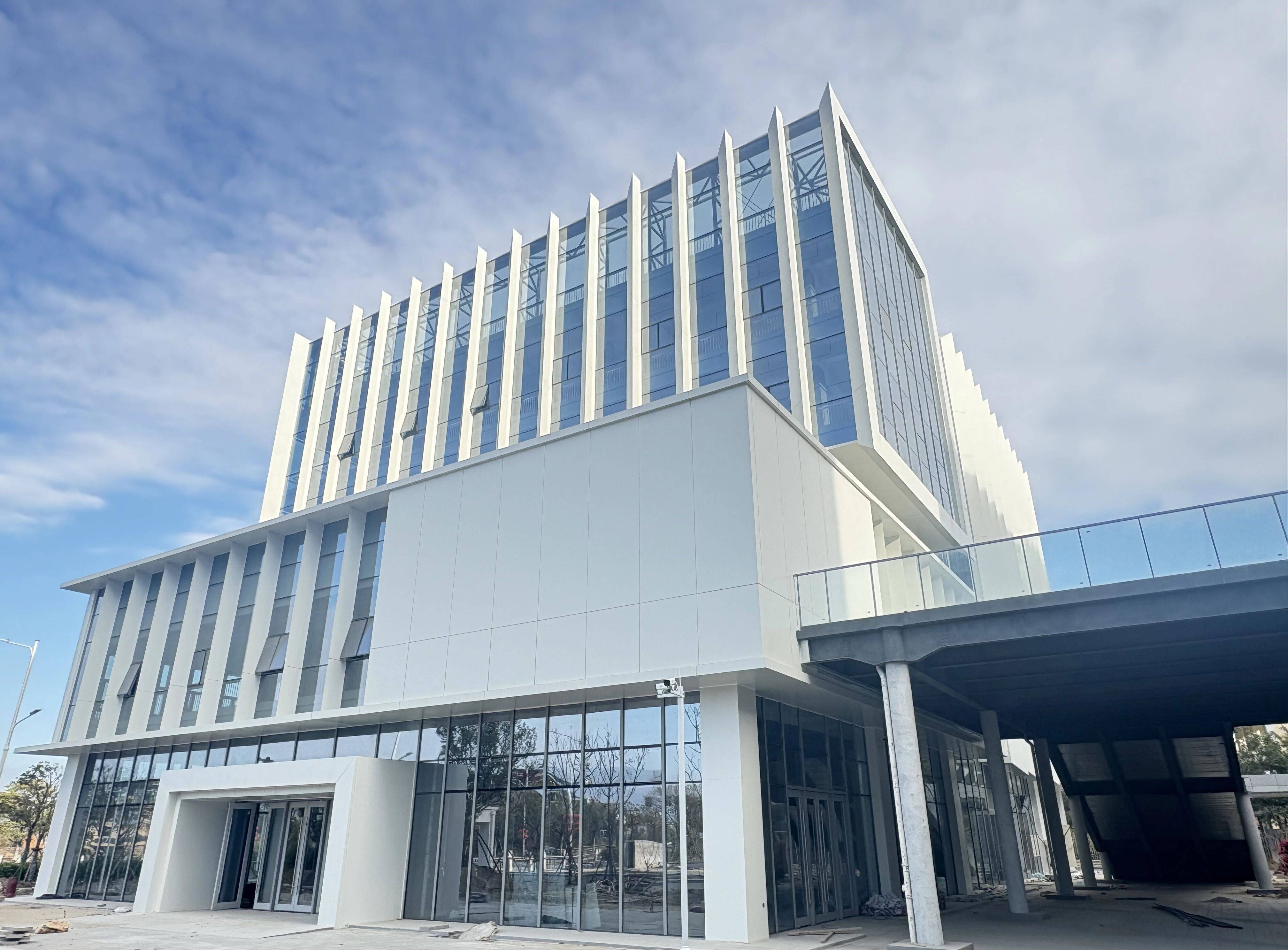 打造全链条创新生态 福州新区(长乐区)万新数字产业园即将竣工_建设_项目_绿化