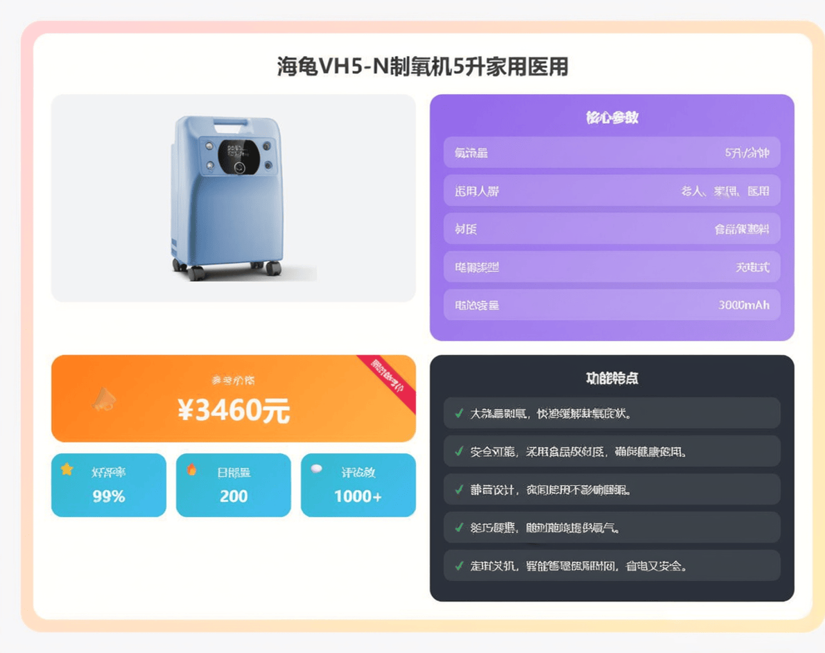 海龟制氧机怎么使用原创海龟制氧机哪款值得购买？从核心性能到使用细节，三款高端机型深度测评_https://www.jmylbn.com_新闻资讯_第6张