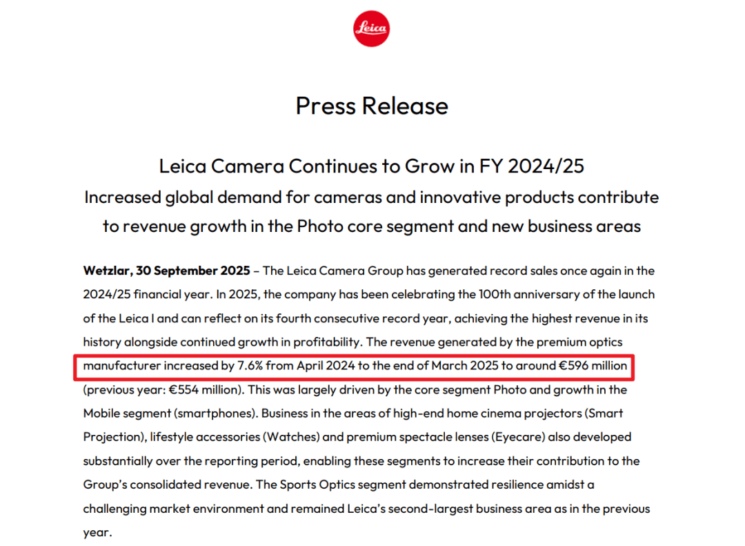 刚过完一百周年的徕卡,转头就要被资本卖了?