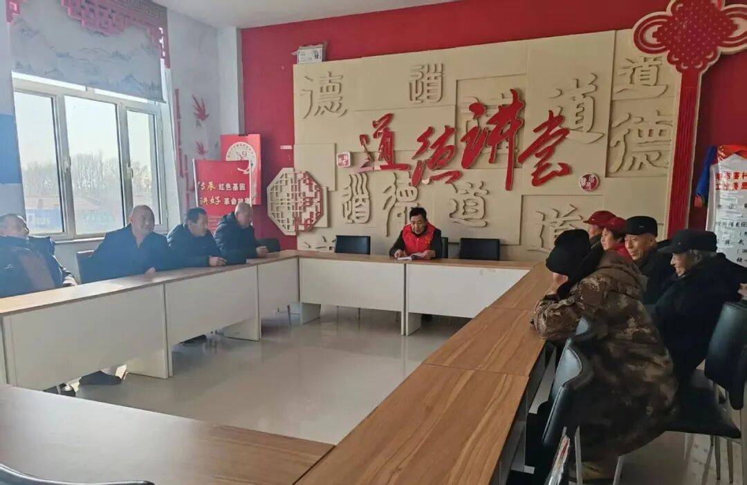塔布赛乡塔布赛村新时代文明实践站组织开展“新春话红韵·党建暖家园”主题活动_红色_家乡_建设