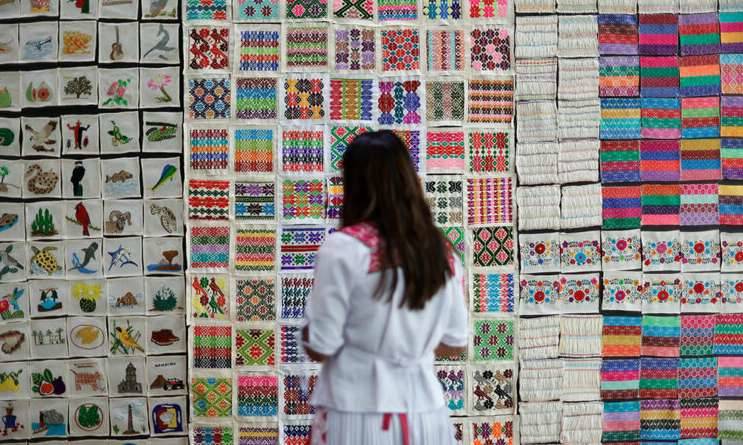 3106件艺术品！墨西哥刺绣纺织品展规模创世界之最 | 新民侨梁