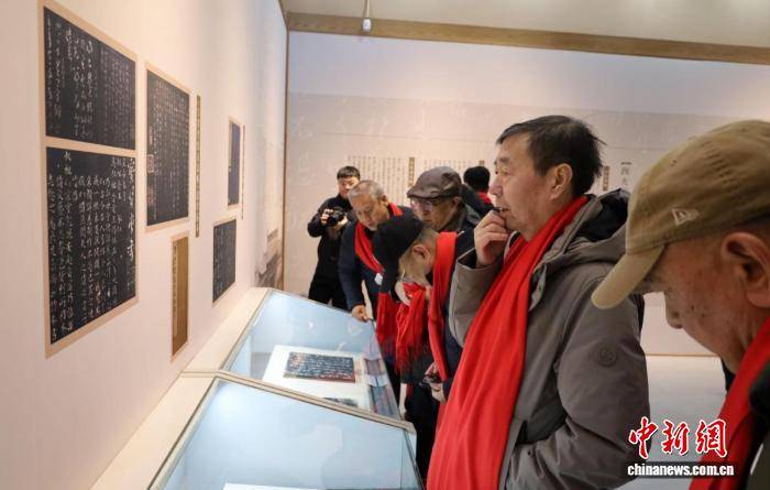 太原双塔博物馆举办宝贤堂拓本展 展现书法艺术千年文脉