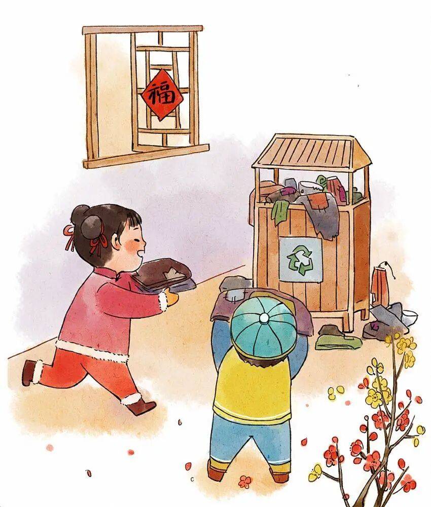 大年初六 · 送穷神_吉事_寓意_大门