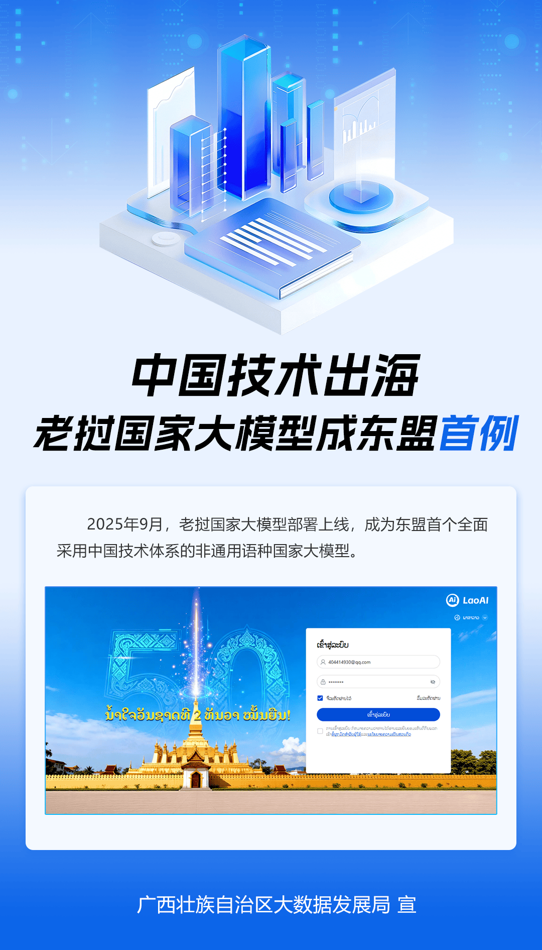 数据赋能政务新典范(四)|中国技术出海 老挝国家大模型成东盟首例