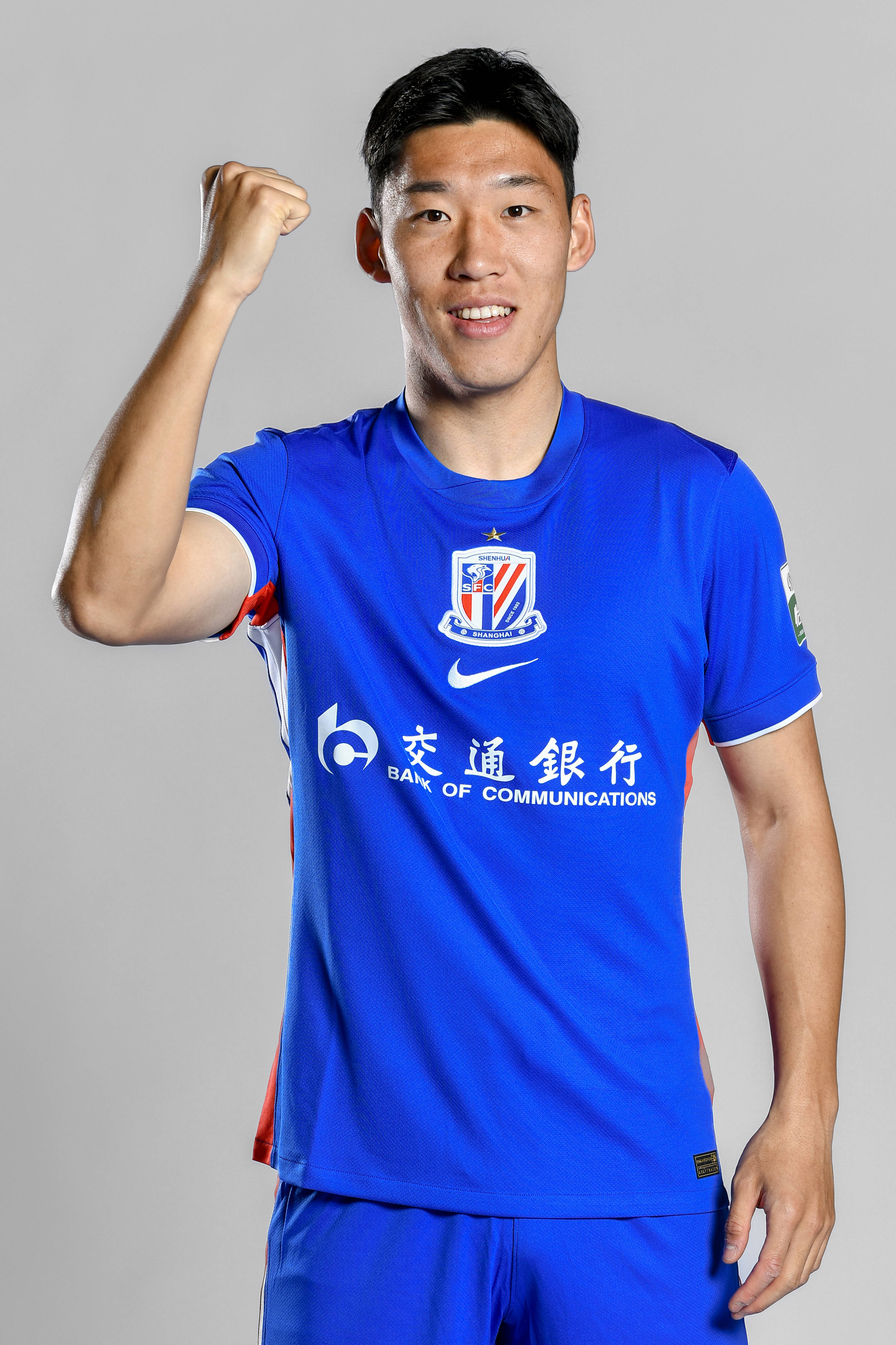 2026中超联赛官方标准照：上海申花创意写真