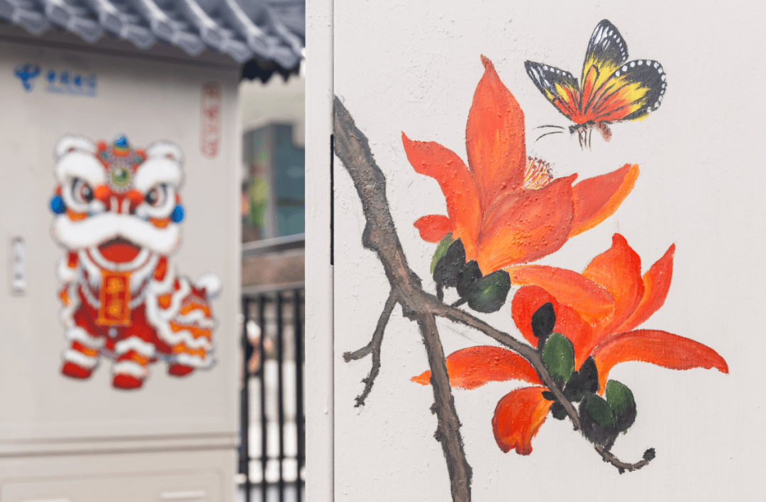 广州环卫工在街头电箱画画火出圈！当事人回应：小时候因动漫爱上画画