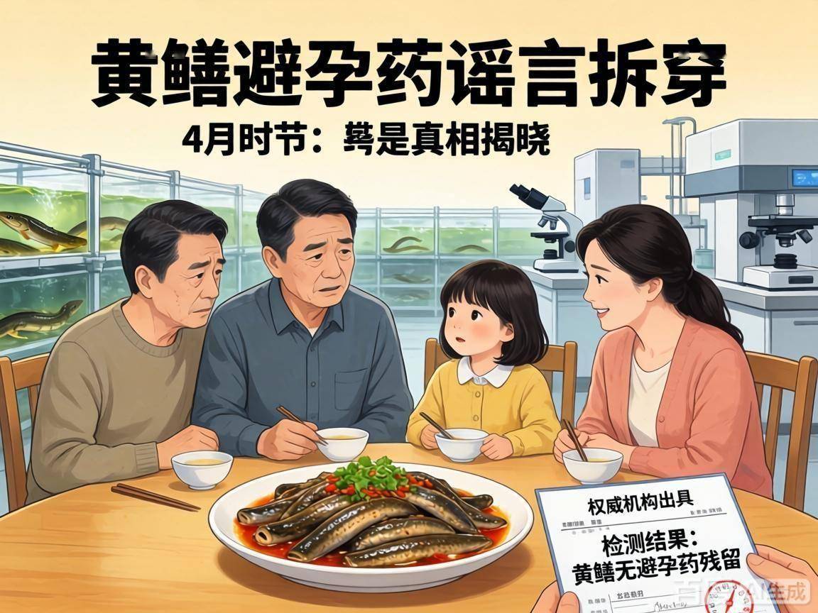 原创            年年四月刷屏热议、全家不敢下筷，三十年黄鳝喂避孕药谣言，权威实测彻底拆穿骗局