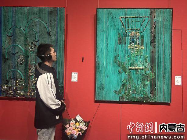 内蒙古艺术学院2026届视觉类毕业生作品展开幕