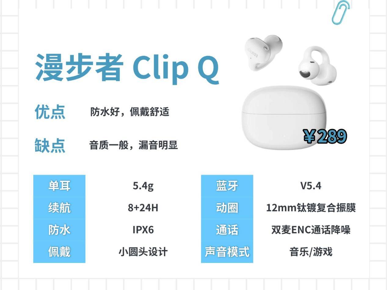 200左右耳夹式耳机推荐哪一款?热门高性价比耳夹式耳机测评