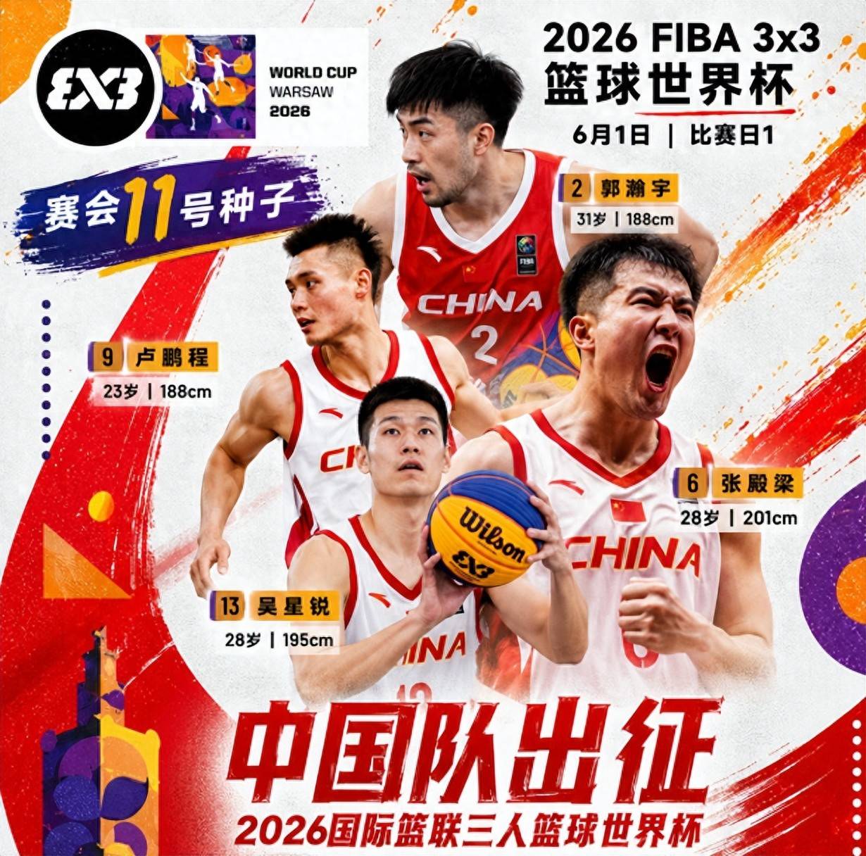 三篮世界杯首战：中国男篮22