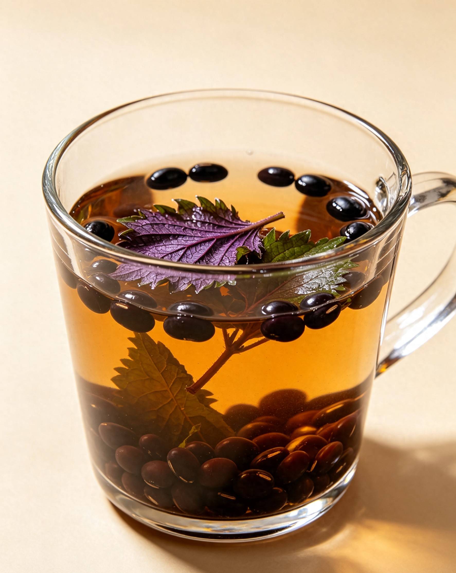 原创            紫苏配黑豆，煮一煮浑身通畅，祛湿散寒补气血，便宜好用少人知