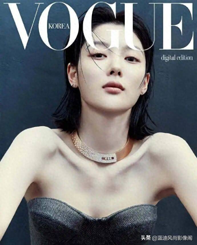 金裕贞 VOGUE KOREA 电子刊｜钻石淬锋芒，冷御少女的凌厉蜕变