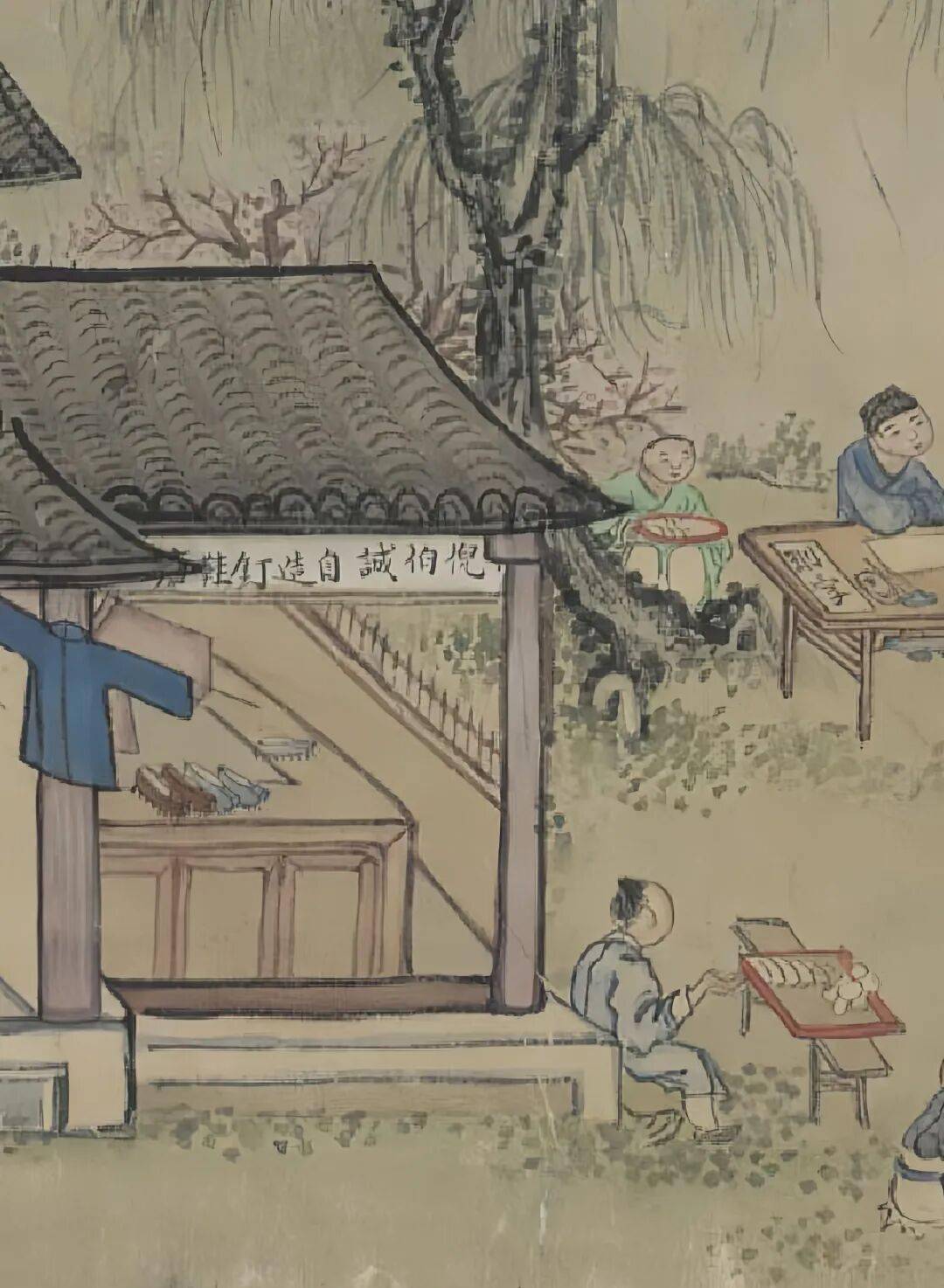 罕见的一幅古画：现代田径运动穿的钉鞋，原来古代就有！_搜狐网