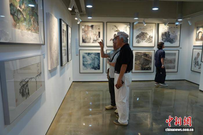 “海纳百川——中国国家画院国际艺术对话展”在韩国开幕