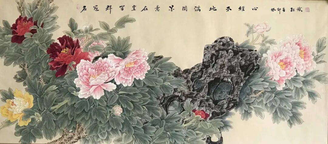 “洛阳牡丹甲天下”绘画作品展播③