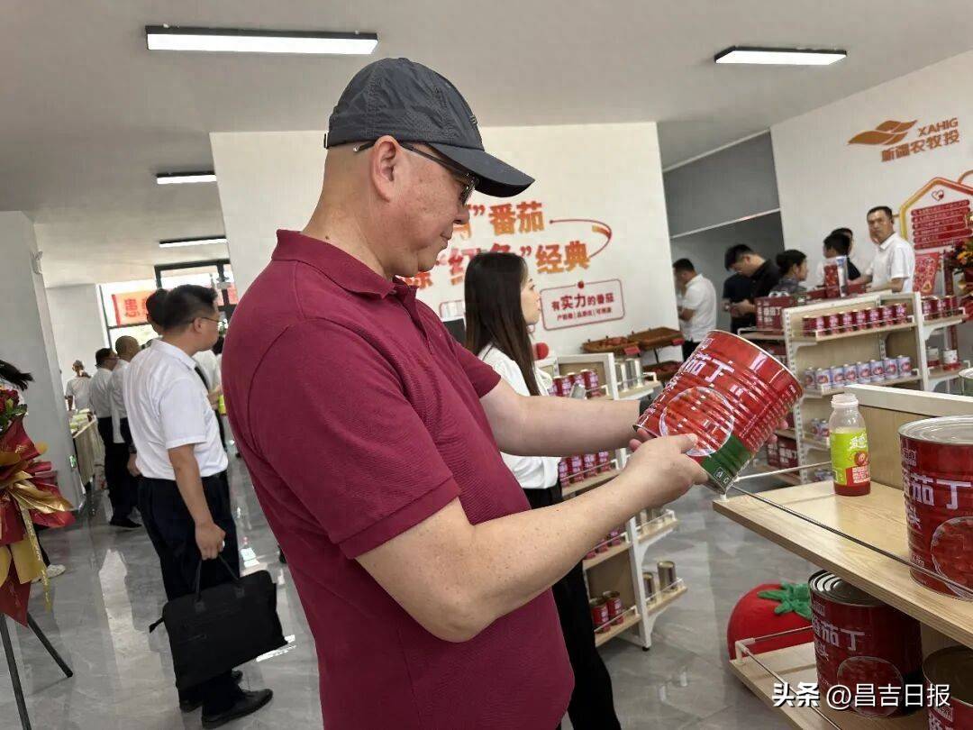 昌吉高新区年产5.2万吨番茄制品项目投产！