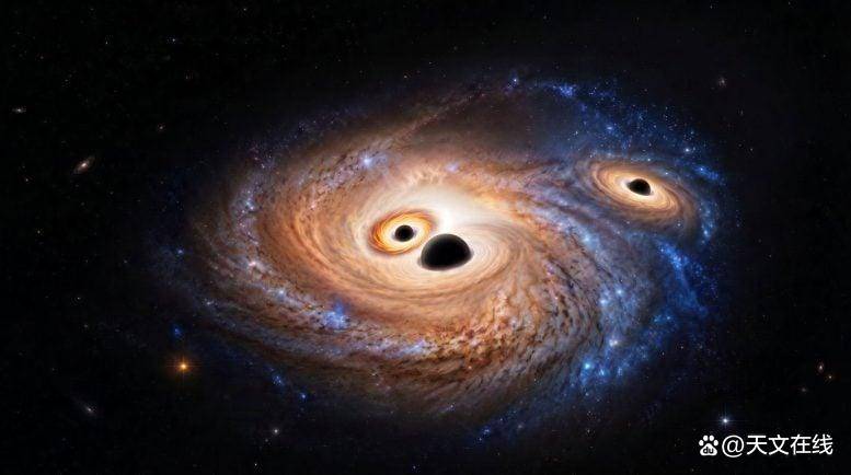 
        在宇宙早期星系中发现三个超大质量黑洞