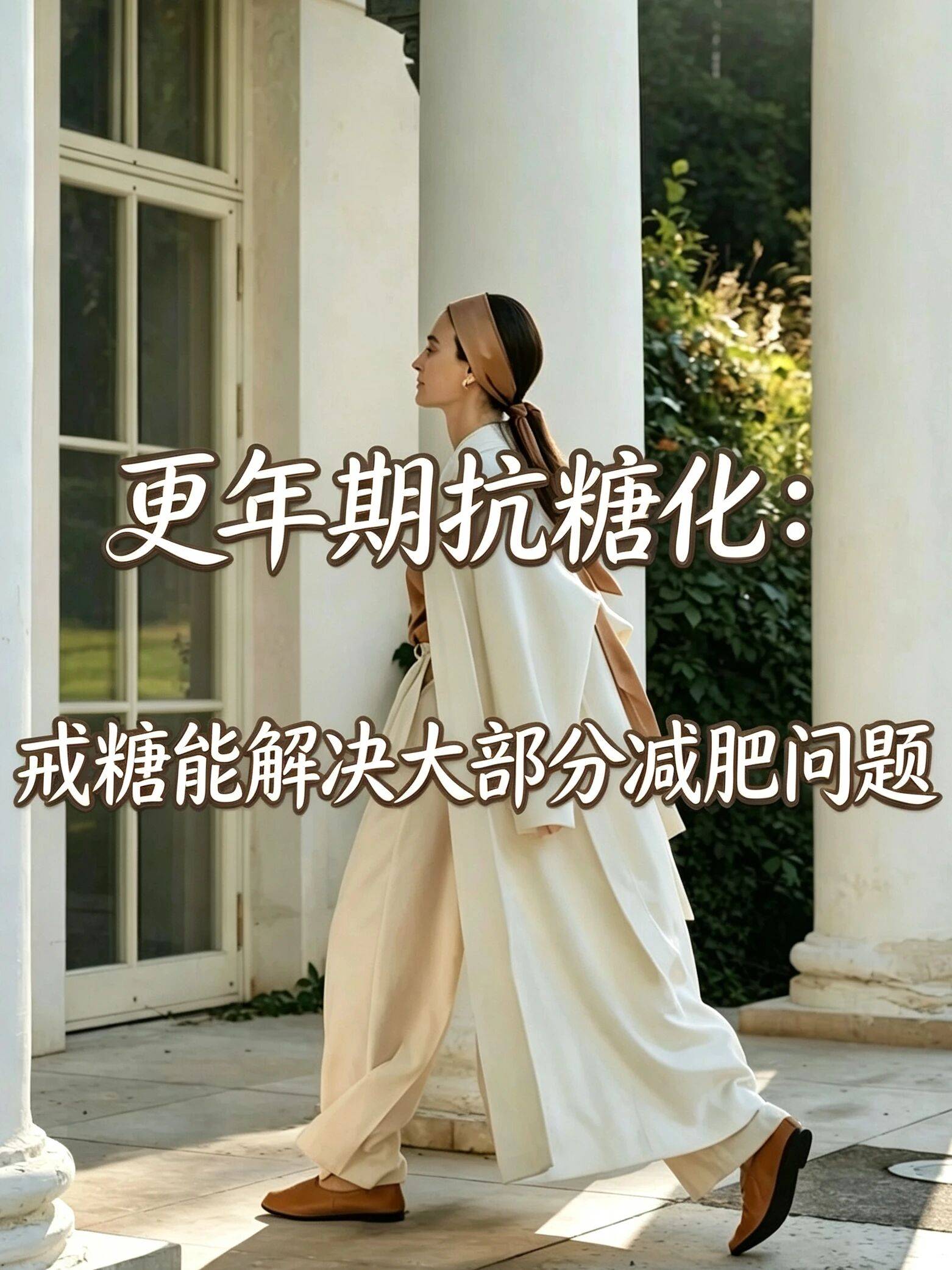 更年期抗糖化：戒糖能解决大部分减肥问题
