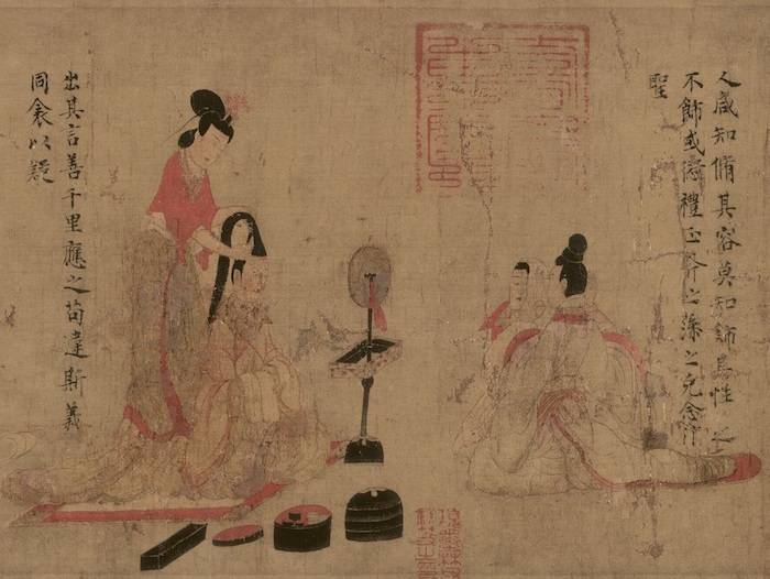 顾恺之画风与司马金龙墓漆画的南北朝文脉
