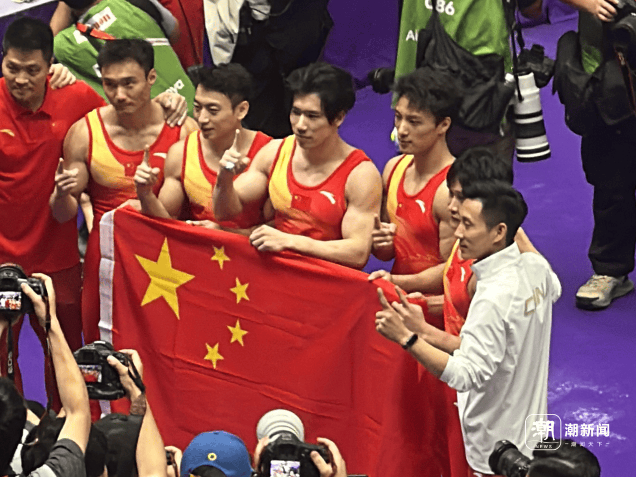 楼云之后,浙江终于又出体操男团亚运冠军,他叫田昊