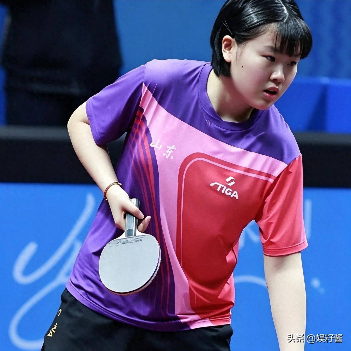 赛后含泪! 15岁国乒天才姜依依被温特打崩溃：趴在球台久久没起身